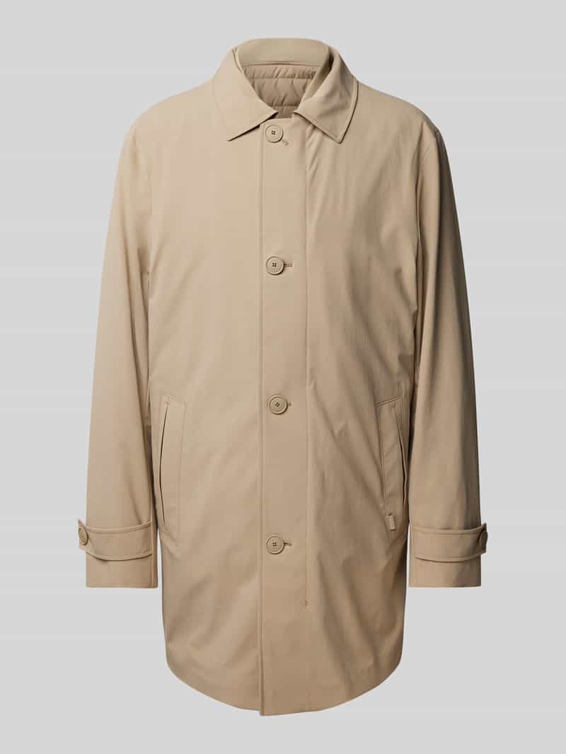 Boss Regular fit korte jas met trensjes aan de mouwen model 'Jared 2in1'