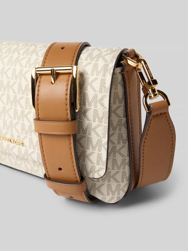 MICHAEL Kors Schoudertas met all-over logoprint model 'Nessa'