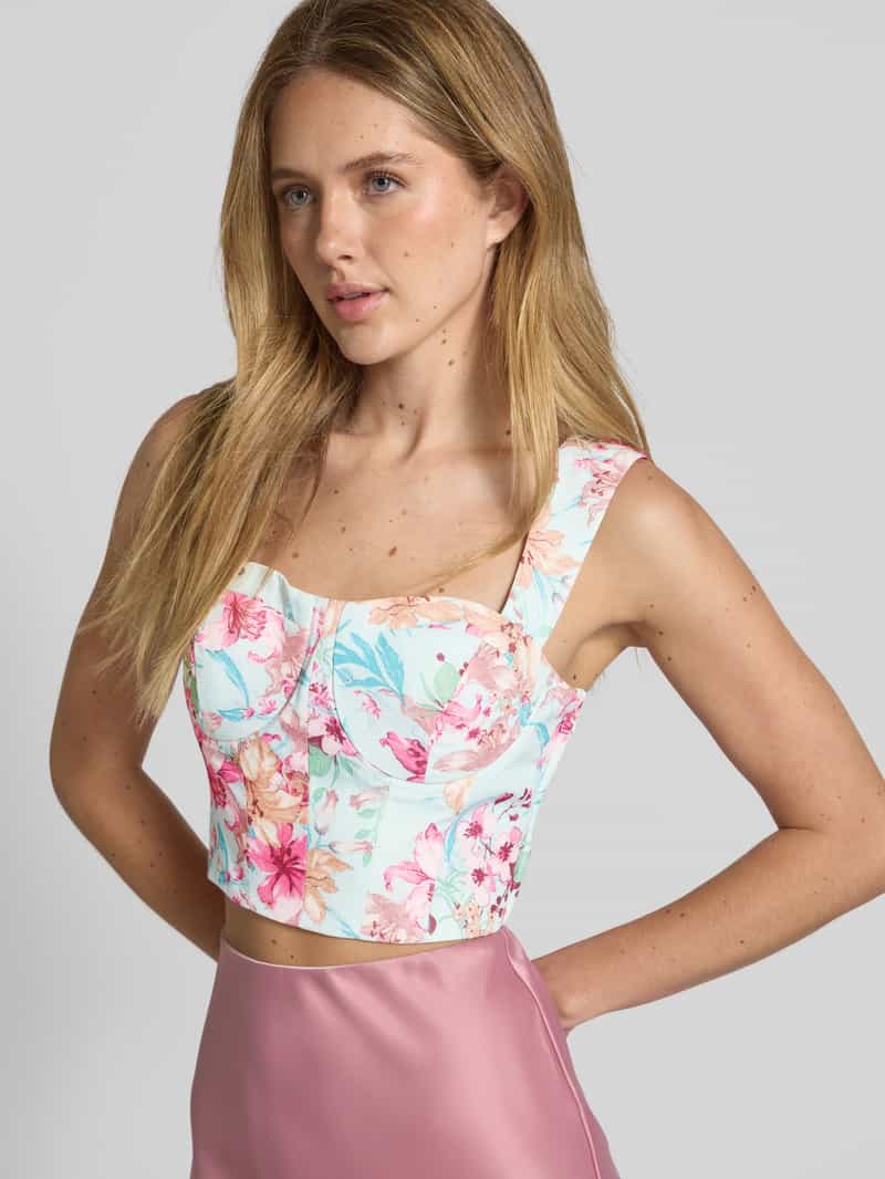 ADLYSH Kort blouseshirt met smokdetails aan de achterkant