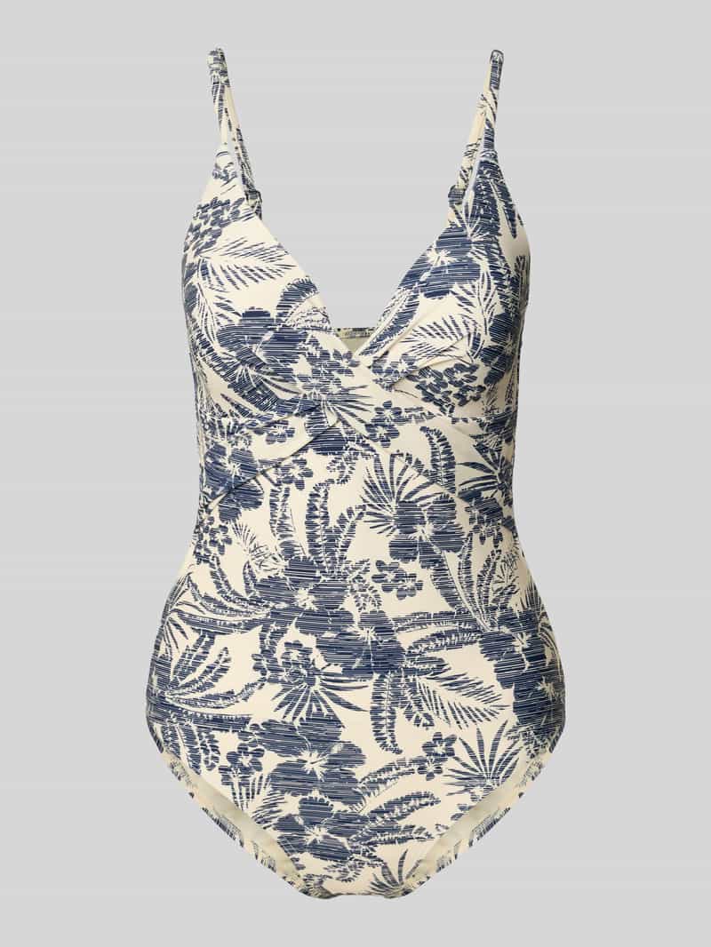 Barts Badpak met gebloemde all-over motiefprint model 'Tuala'