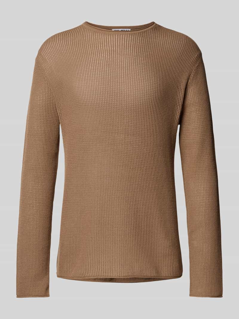 REVIEW Gebreide pullover met ronde hals