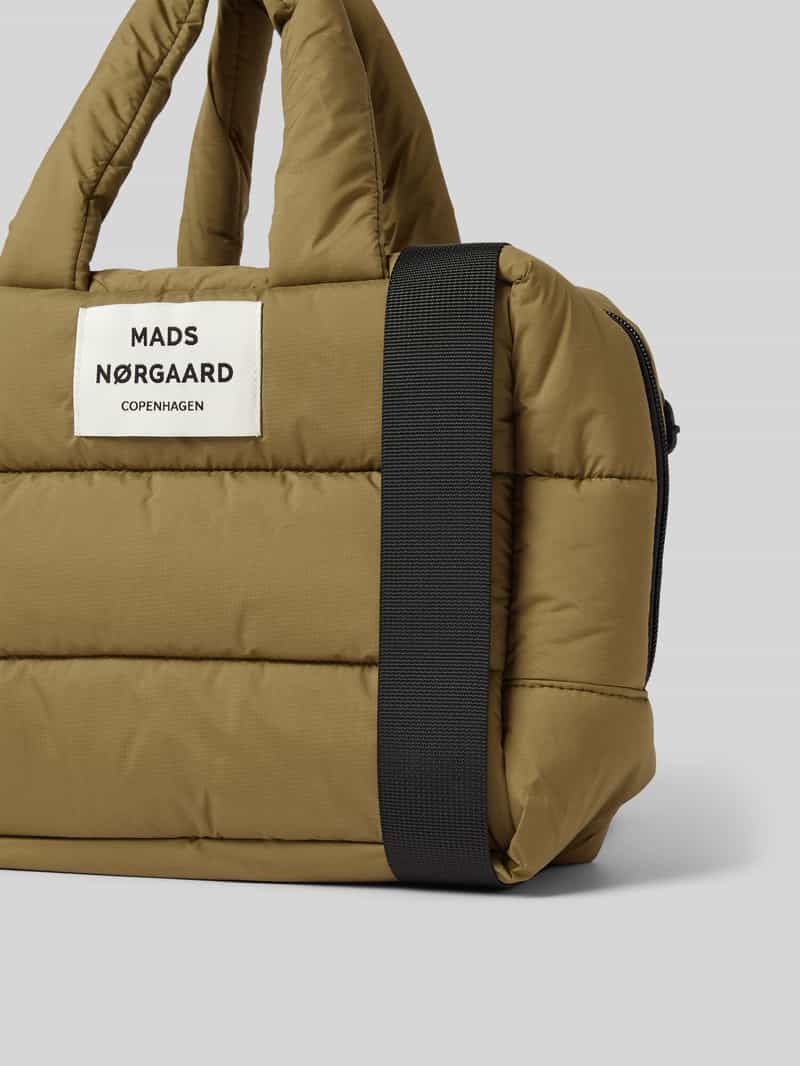 MADS NØRGAARD Handtas met labeldetail