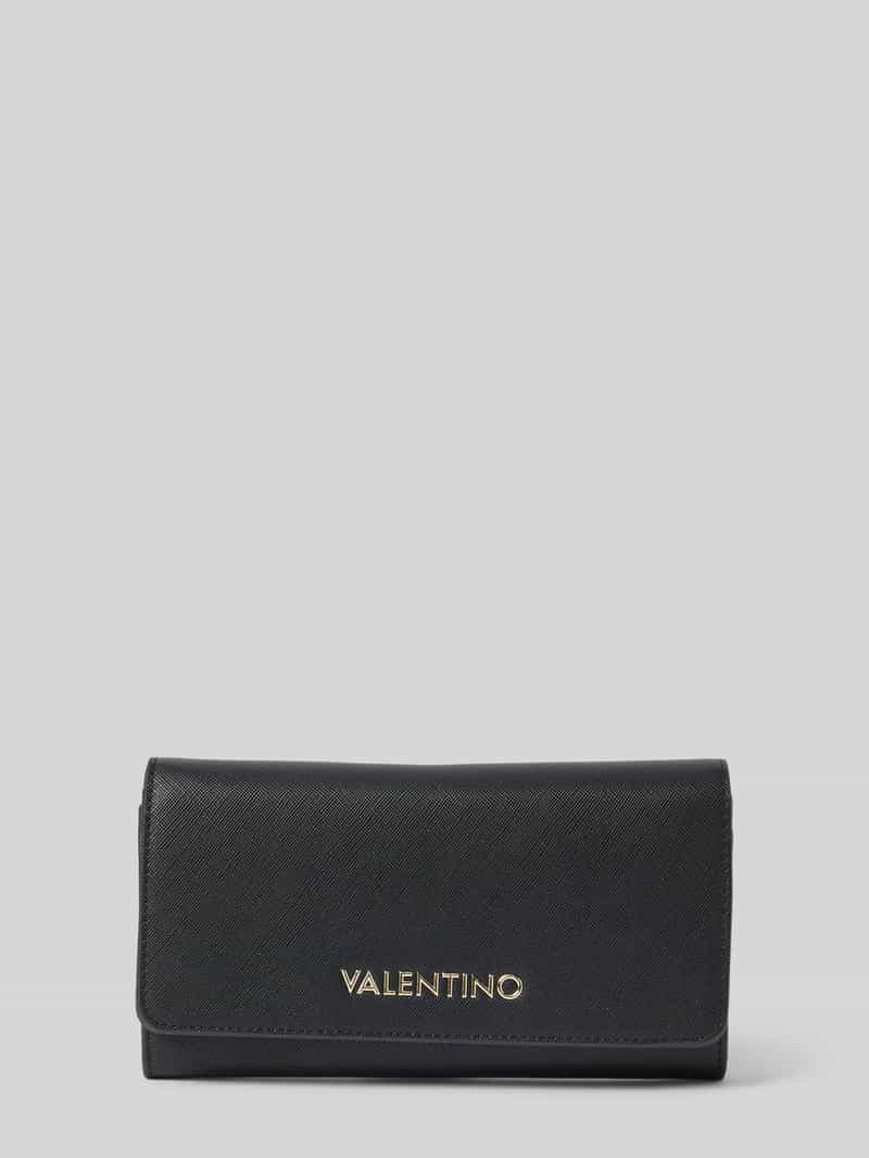 VALENTINO BAGS Portemonnee met labelapplicatie model 'ZERO RE'