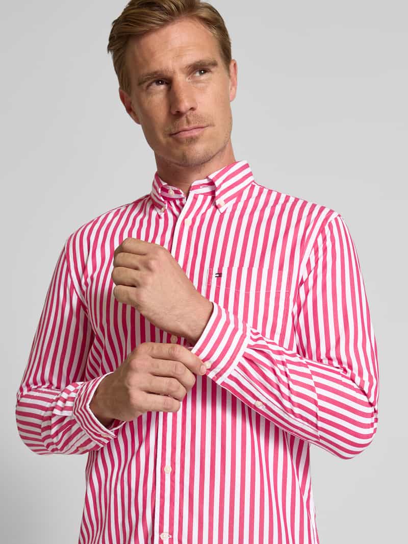 Tommy Hilfiger Regular fit vrijetijdsoverhemden van puur katoen
