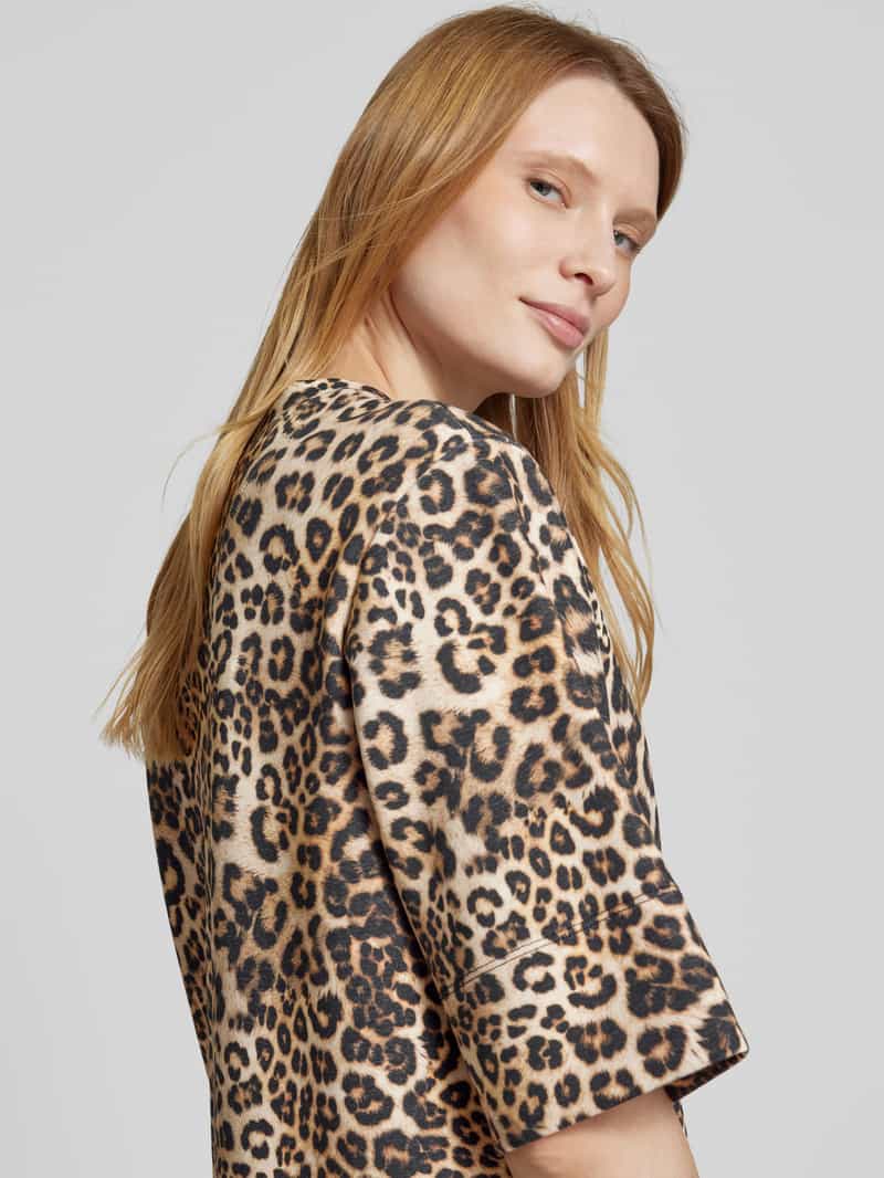Marc Cain T-shirtjurk met laagjeslook