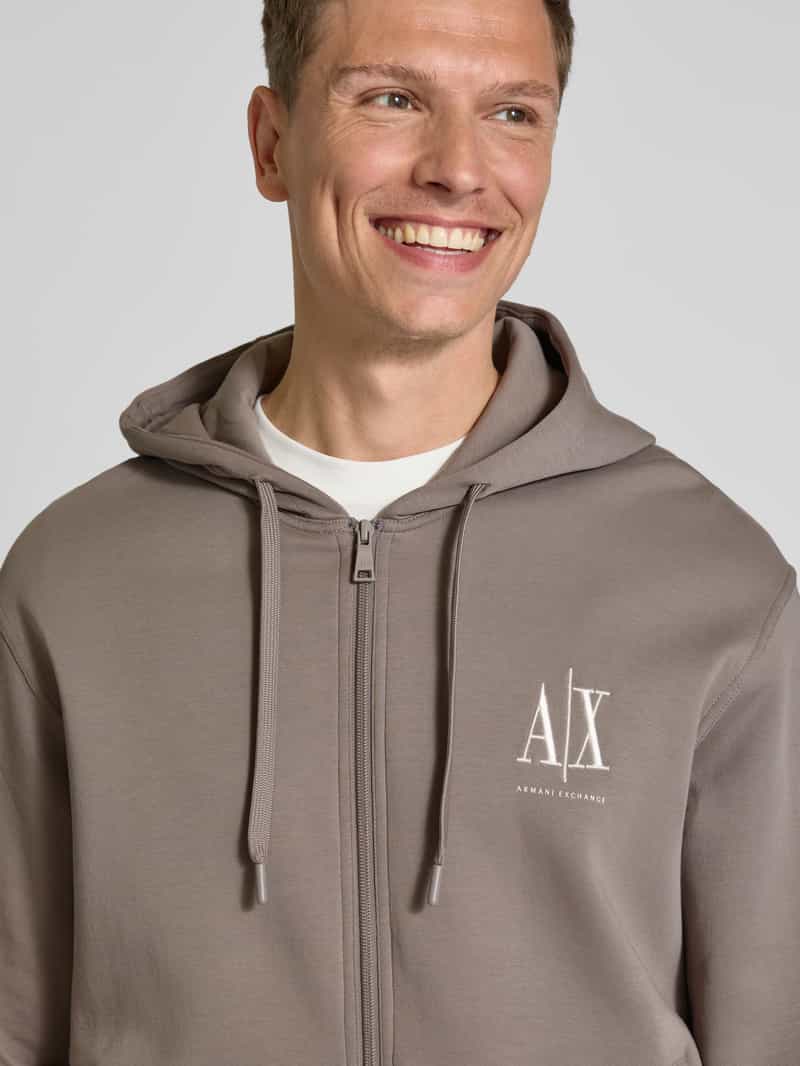 Armani Exchange Sweatjack met capuchon