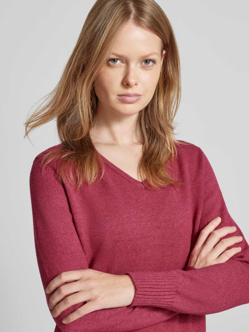 Christian Berg Woman Gebreide pullover met ribboorden