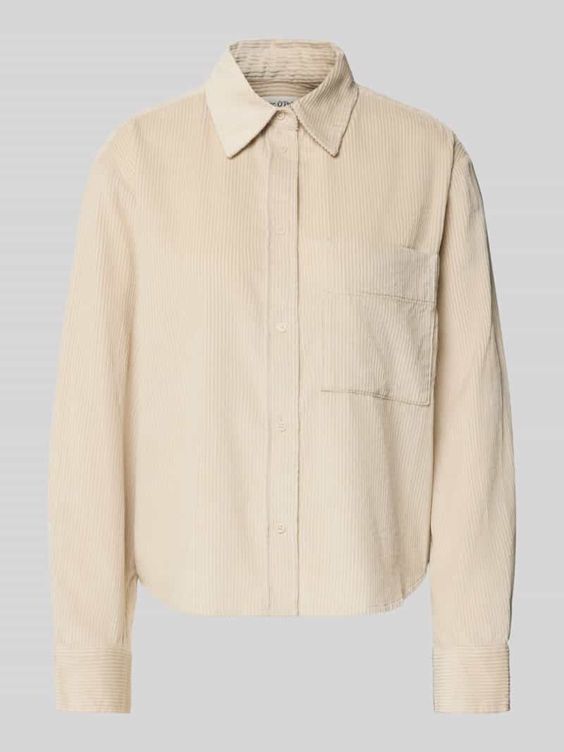 Marc O'Polo Comfort fit overhemdblouse van puur katoen