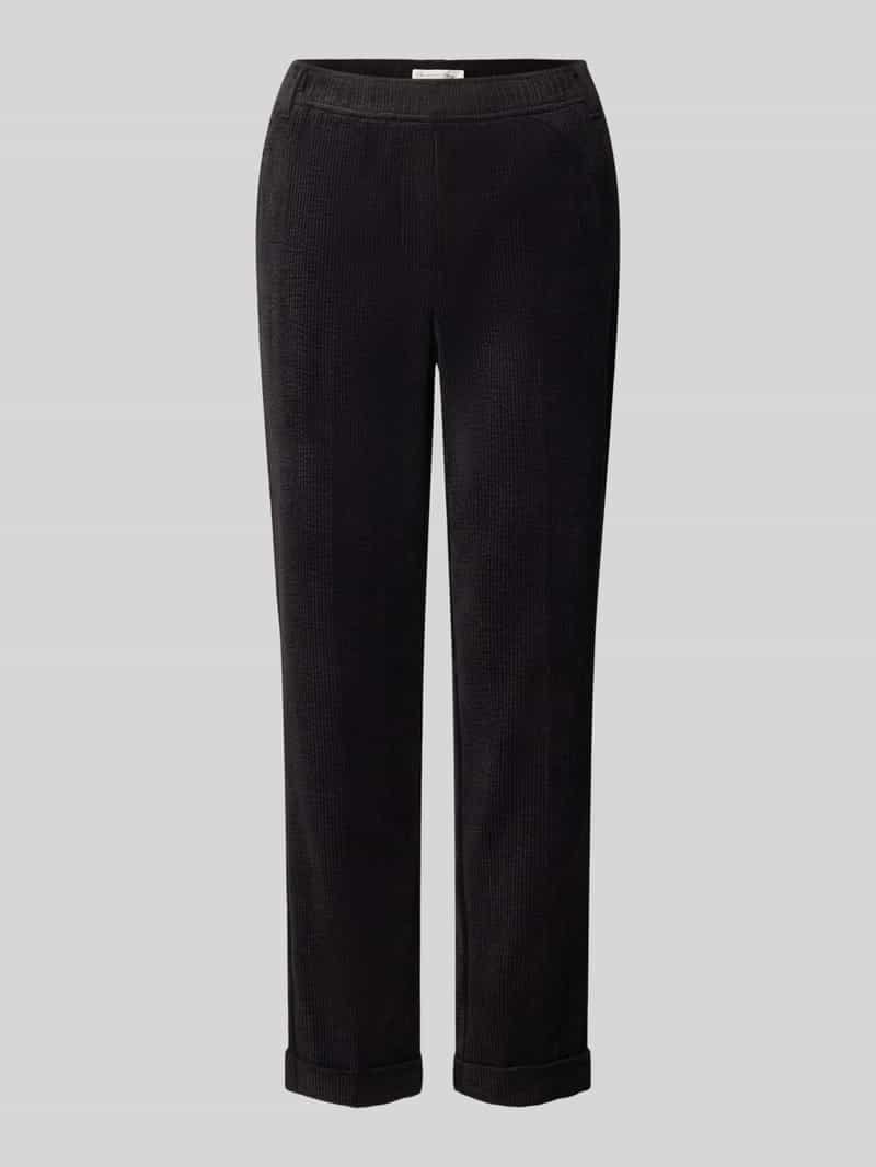 Corduroy broek met elastische band