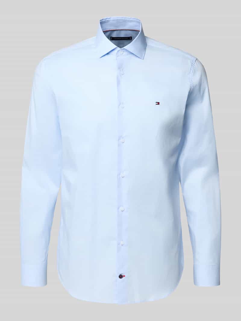 Tommy Hilfiger Tailored Slim fit zakelijk overhemd met kentkraag
