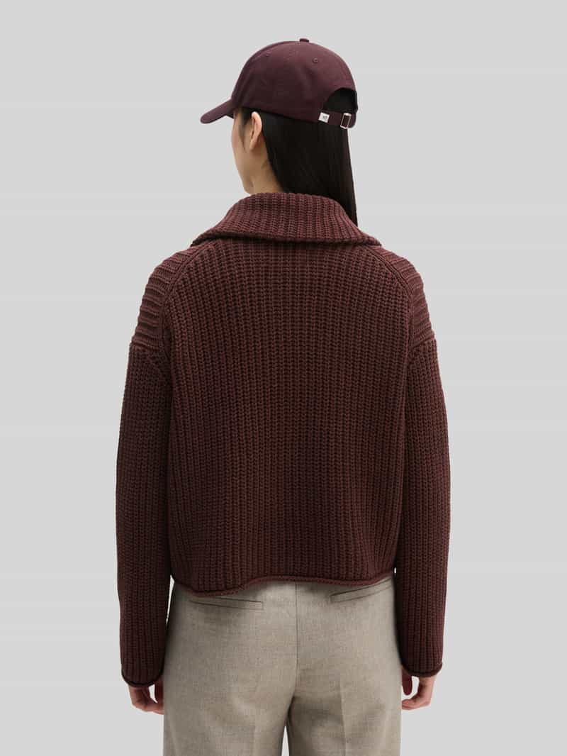 Marc O'Polo Loose fit cardigan van katoenmix