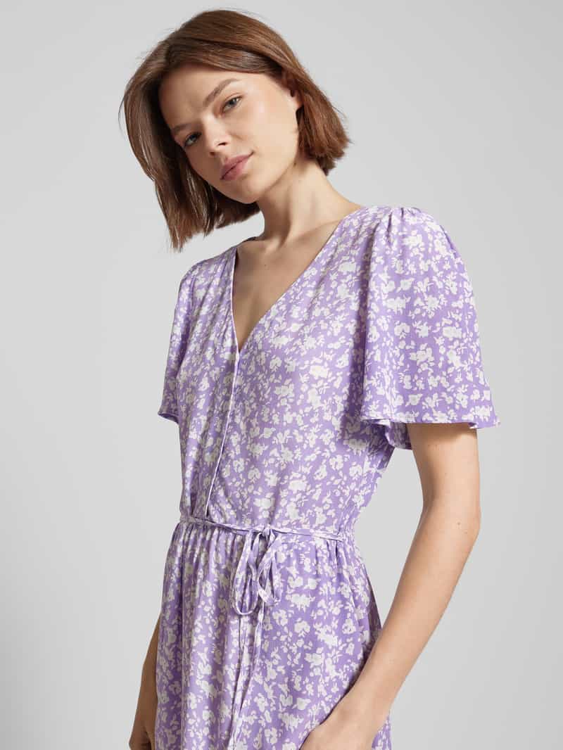 Marc O'Polo DENIM Midi-jurk van viscose met strikceintuur