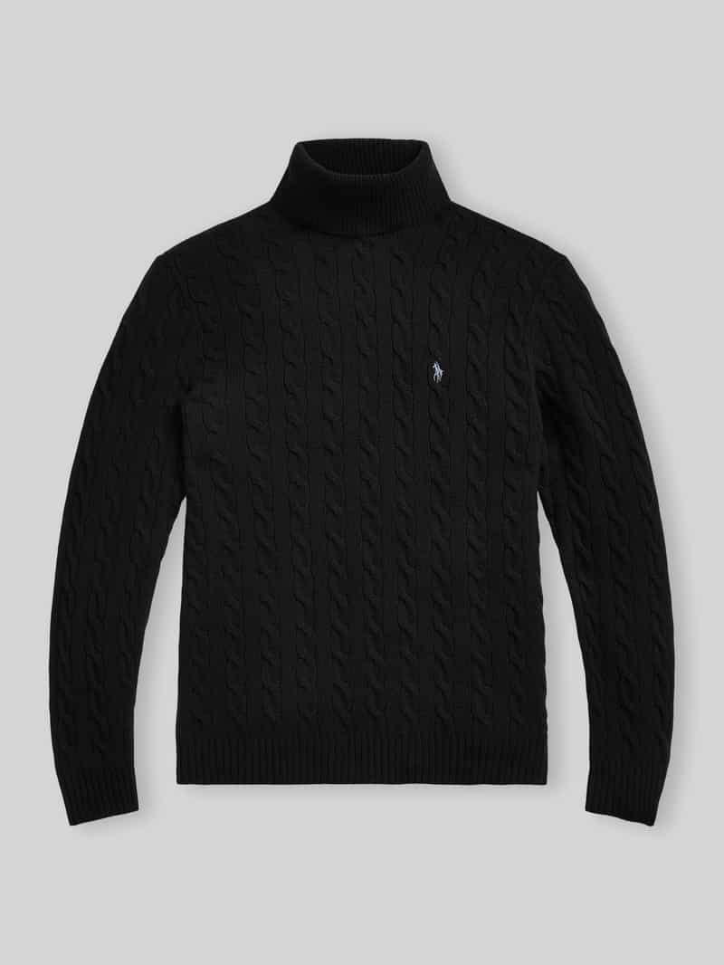 pullover in Slim fit van mix van wol en kasjmier
