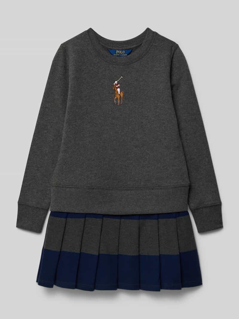 Polo Ralph Lauren Teens Sweatjurk met logostitching