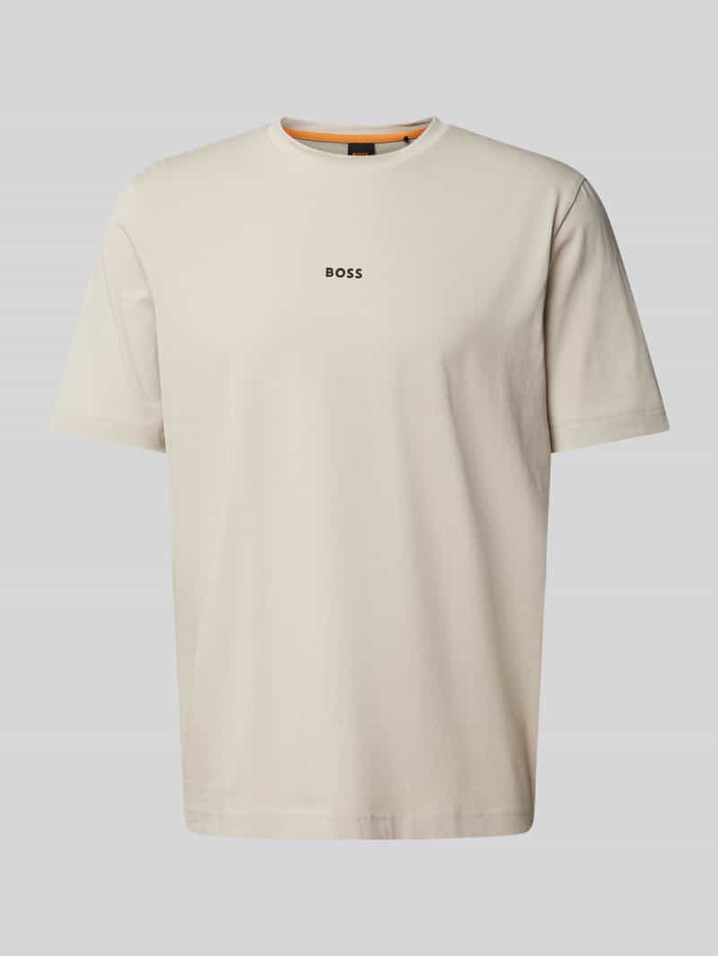 Boss Orange Shirt met print TChup met merkprint op de borst (1-delig)