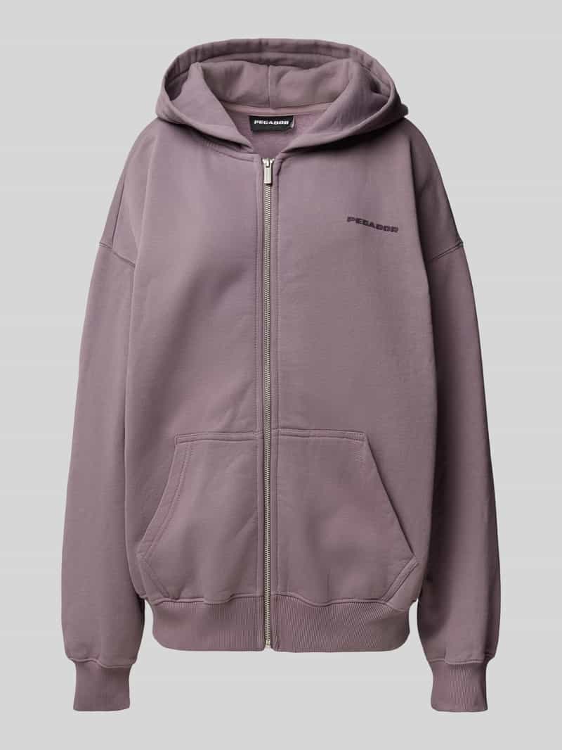 Pegador Oversized sweatjack met labelprint