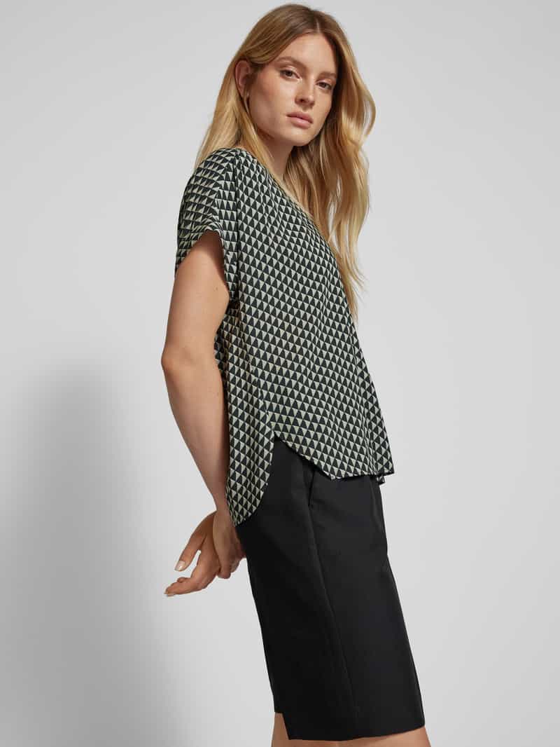 Opus Blouse met ronde hals model 'Femka'
