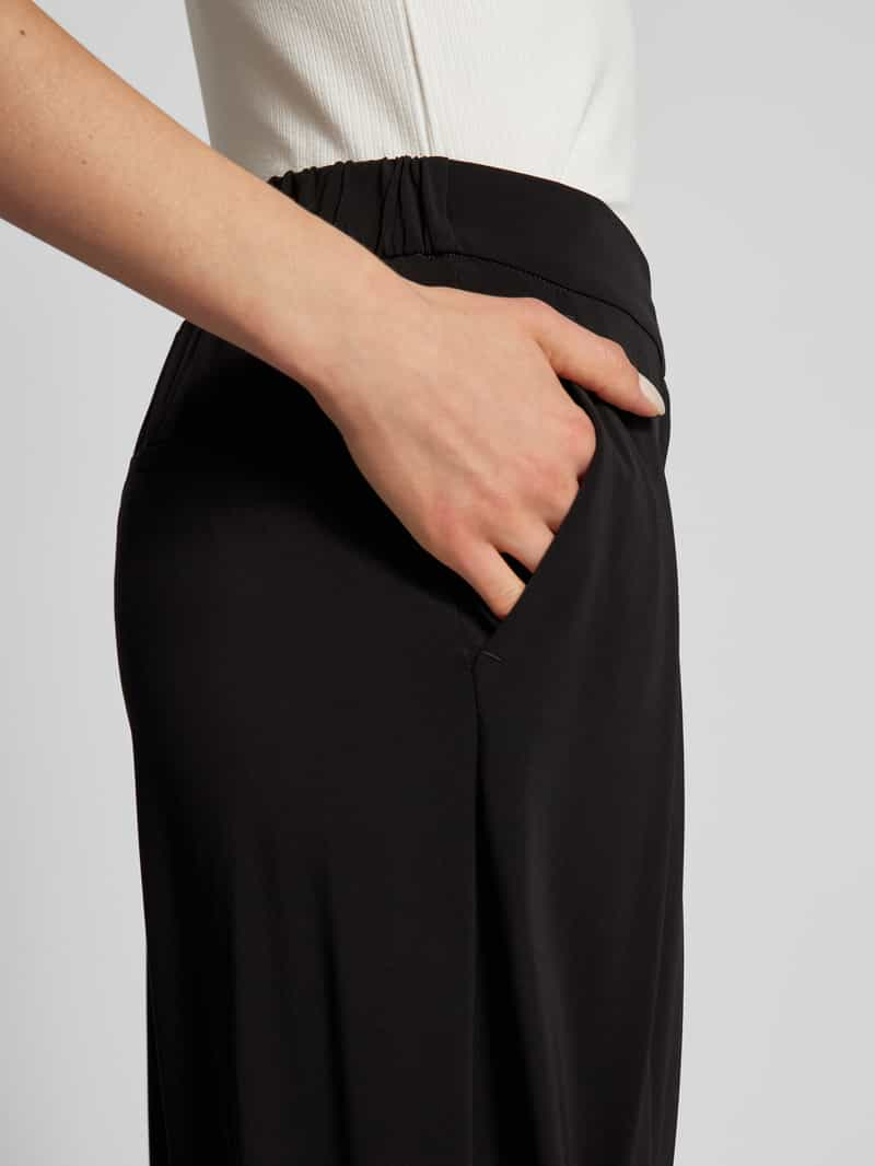 MaxMara Leisure Stoffen broek in effen design model 'GIOCHI'