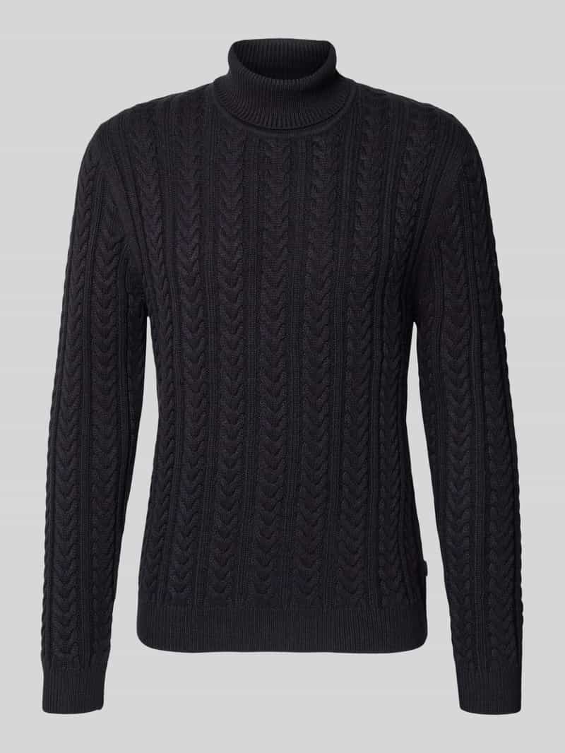 Jack & Jones Premium Gebreide pullover met kabelpatroon