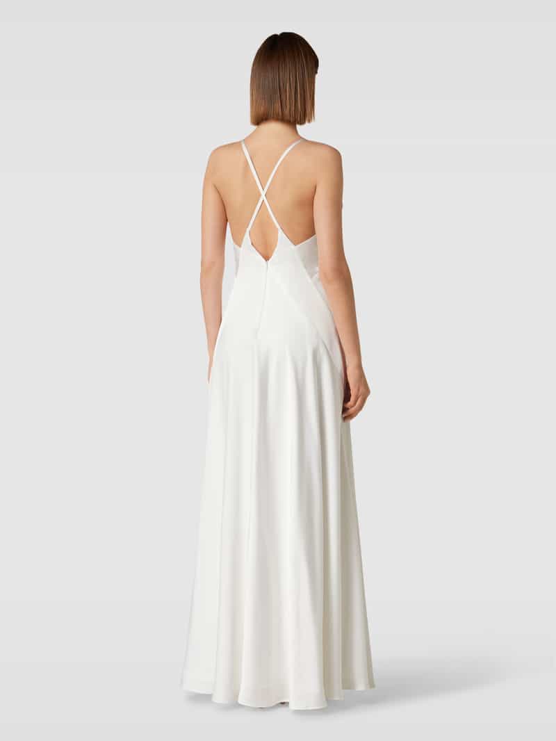 Bruidsjurk met V-hals Mascara