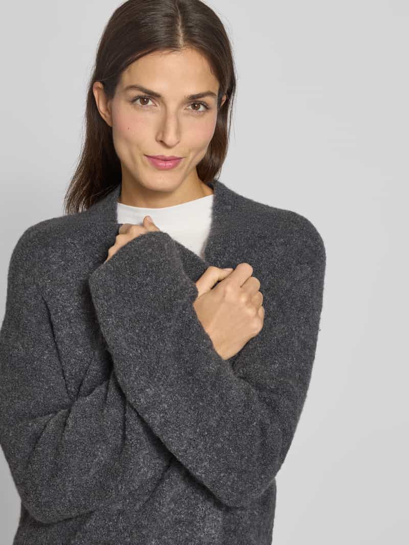 Marc O'Polo Regular fit cardigan van scheerwolmix