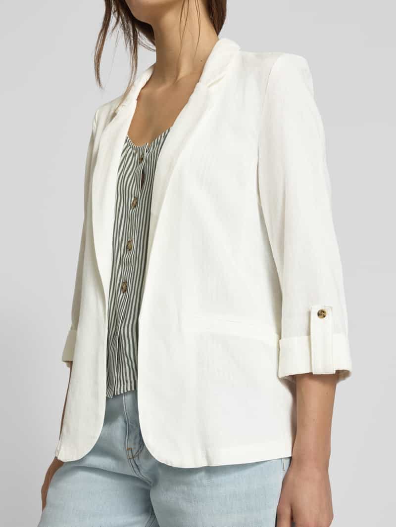 Vero Moda Loose fit blouse in een mix van viscose en linnen model 'JESMILO'