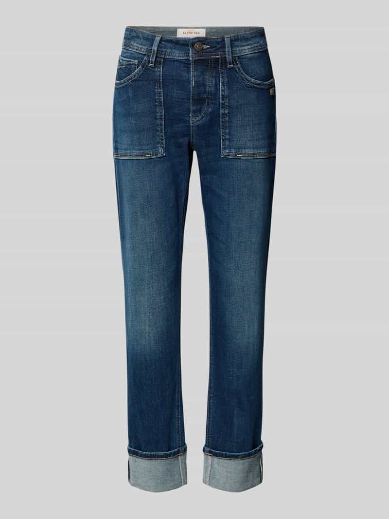 Gang Boyfriend jeans met labeldetail model 'NICA WORKER'