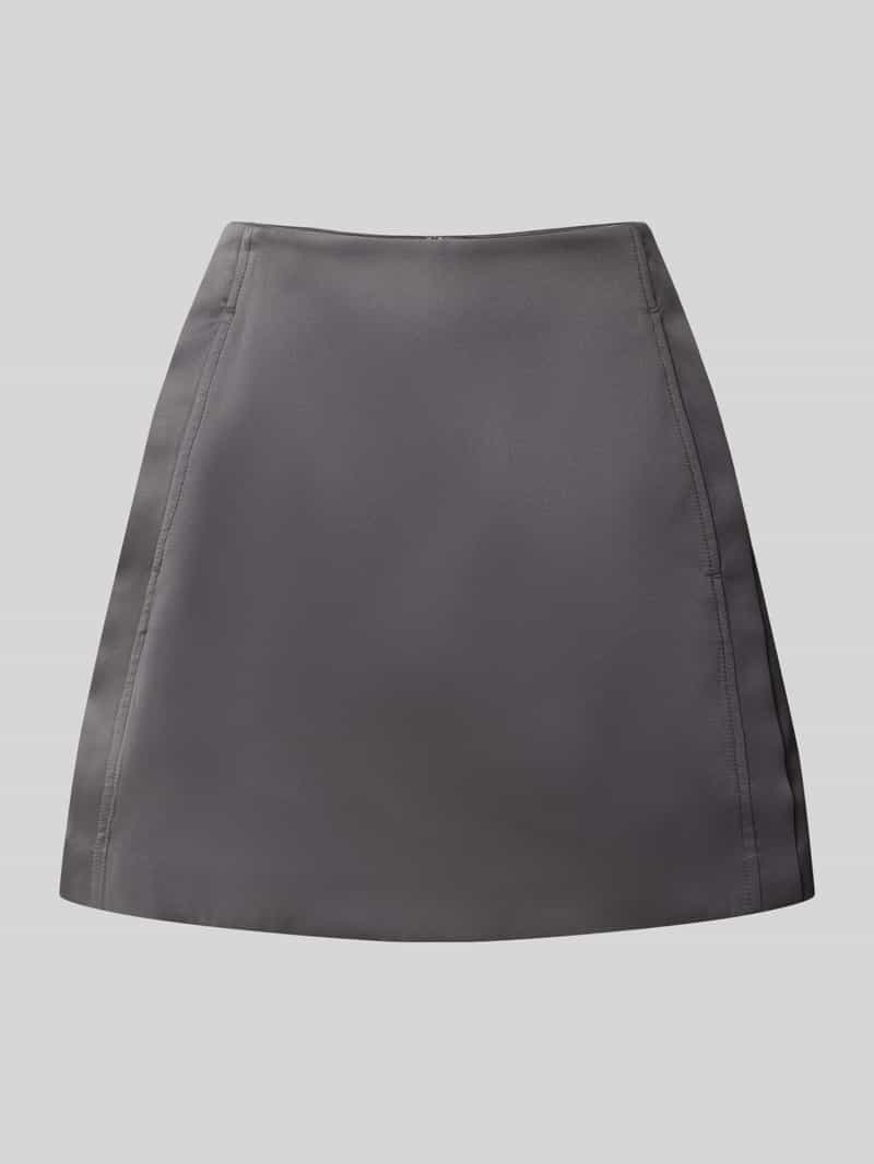 Selected minirok met glitterfinish