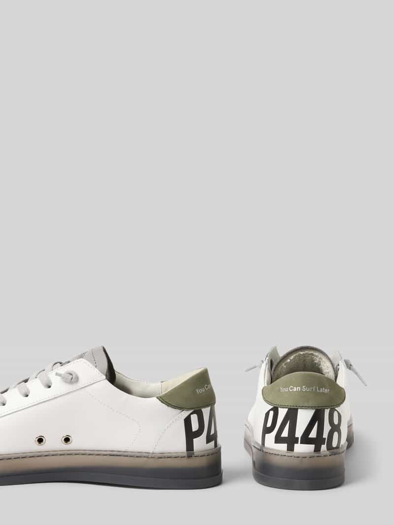 P448 Sneakers met vetersluiting