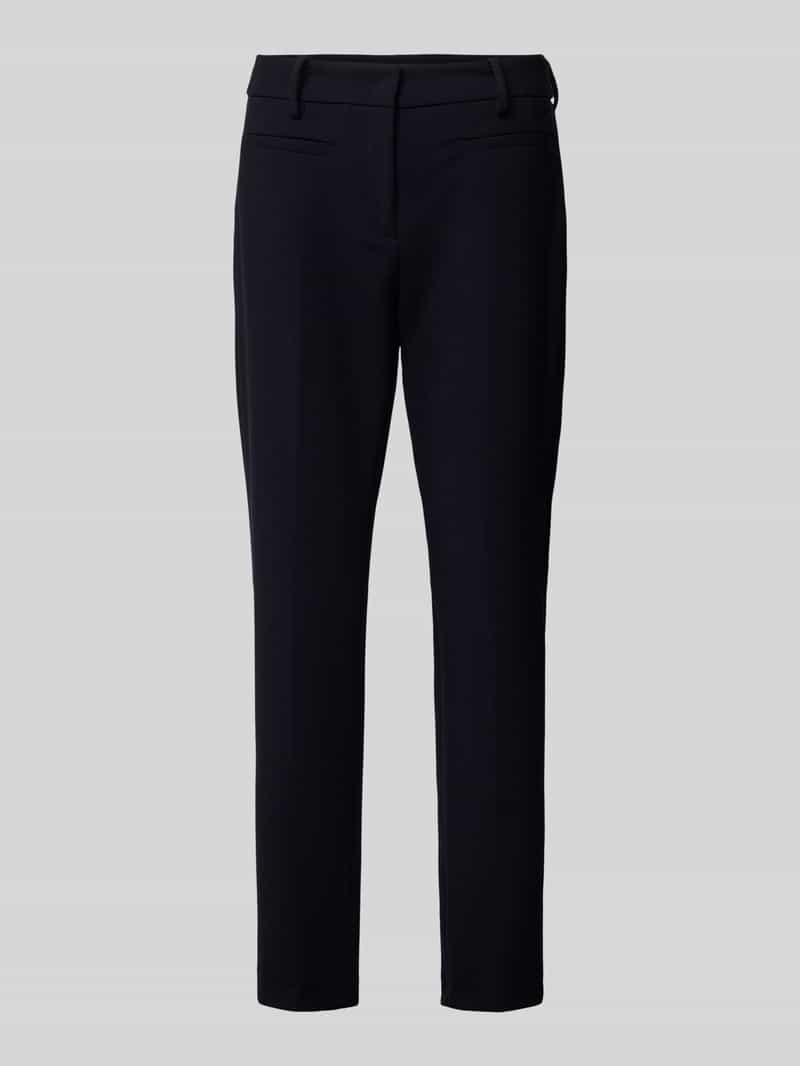 MAC Slim fit stoffen broek met strookzakken, model 'Annalena'