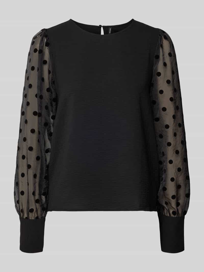 Vero Moda Regular fit blouseshirt met ballonmouwen model 'MALVA'