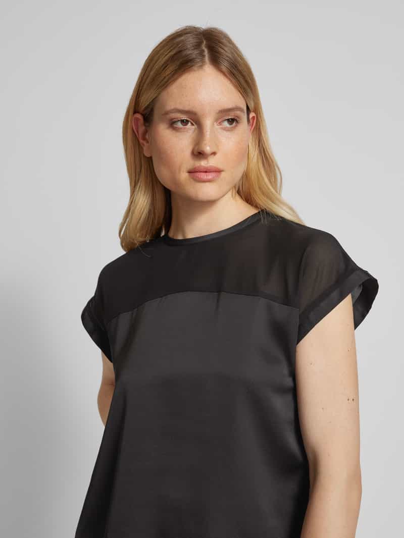 Vila Blouseshirt met ronde hals model 'VIELLETTE'