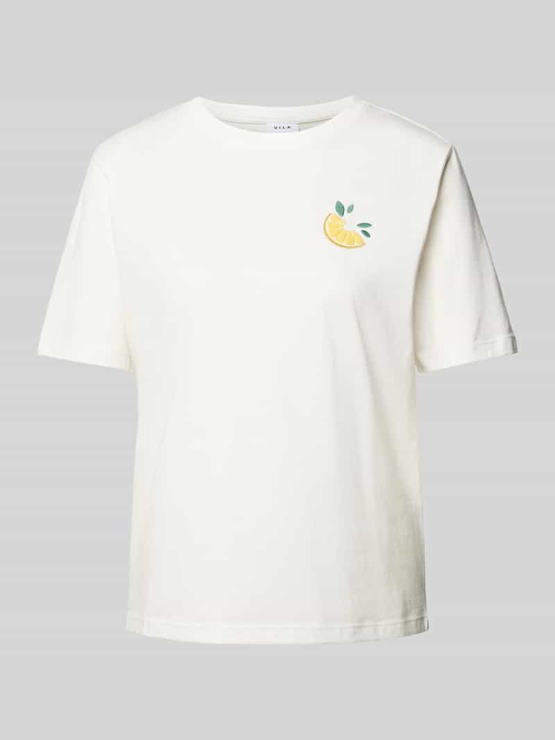 Vila T-shirt met ronde hals model 'SYBIL'