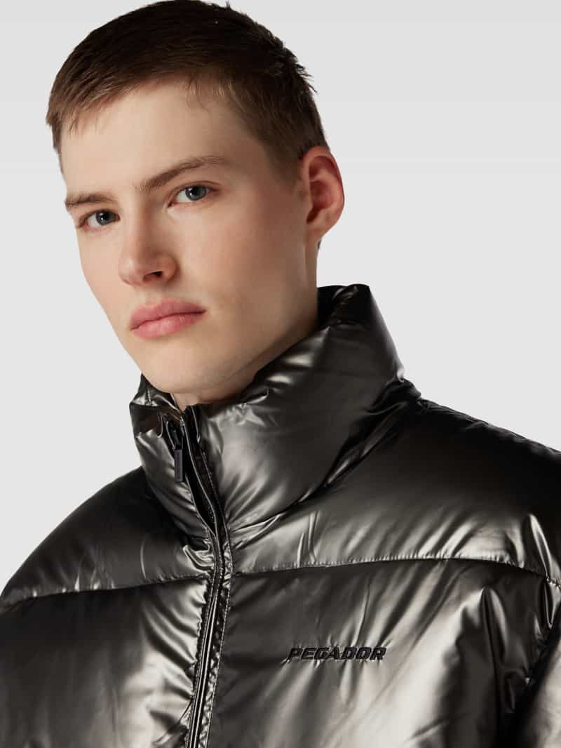 Pegador Gewatteerd jack in metallic model 'SOLIN GLOSSY'