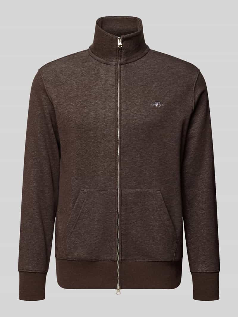 Gant Regular fit sweatjack van katoenmix