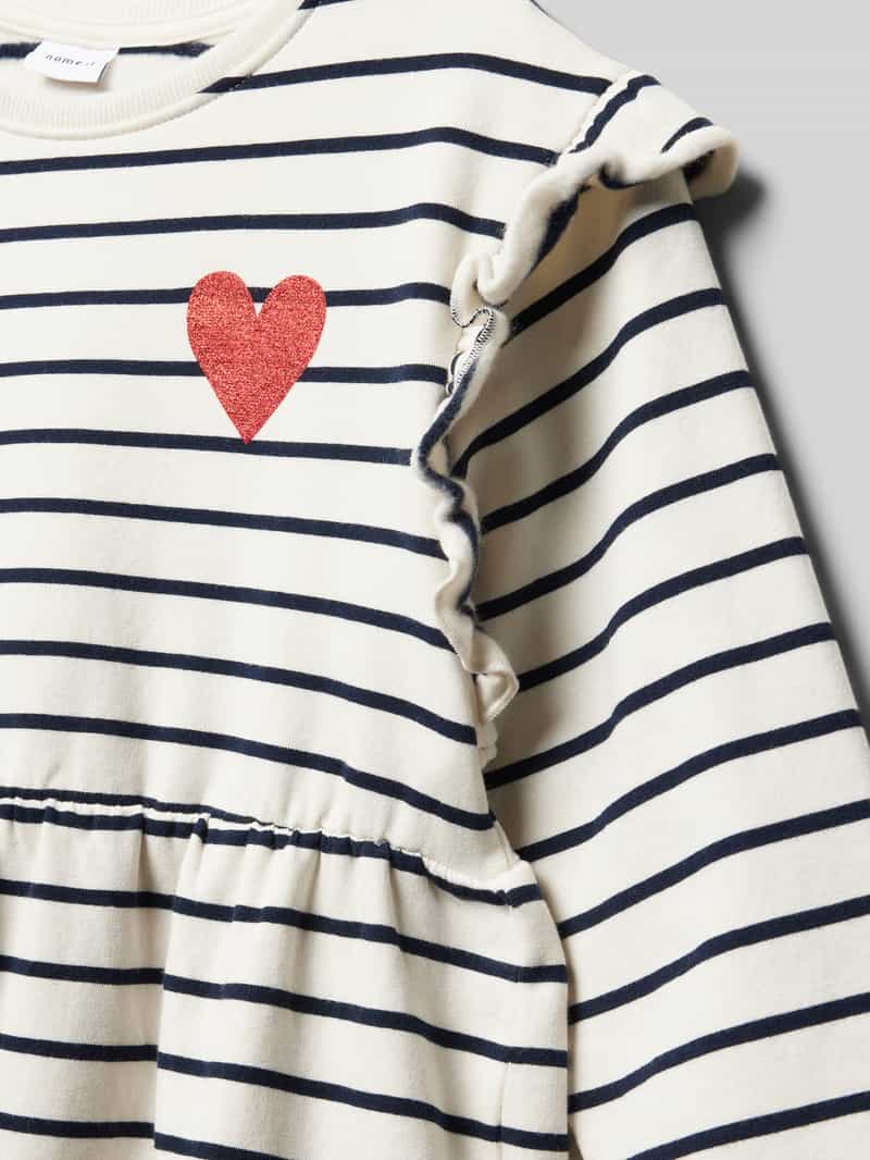 name it Jurk met motiefprint model 'TORINA'
