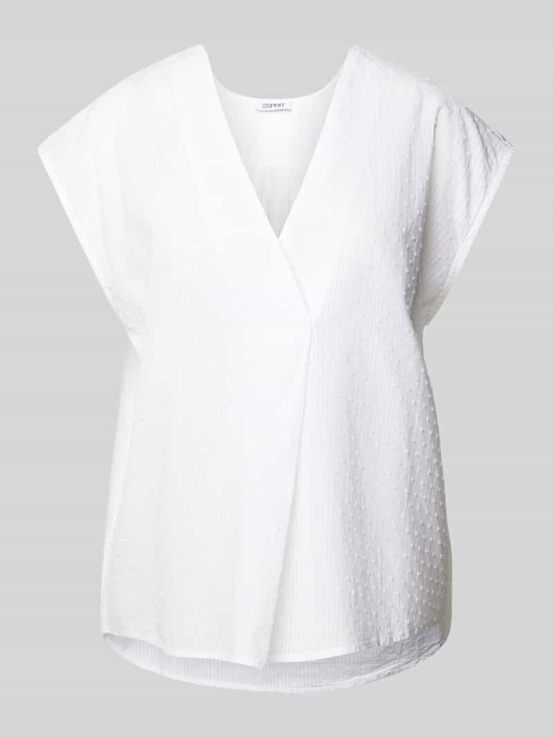 Esprit Blouseshirt met V-hals