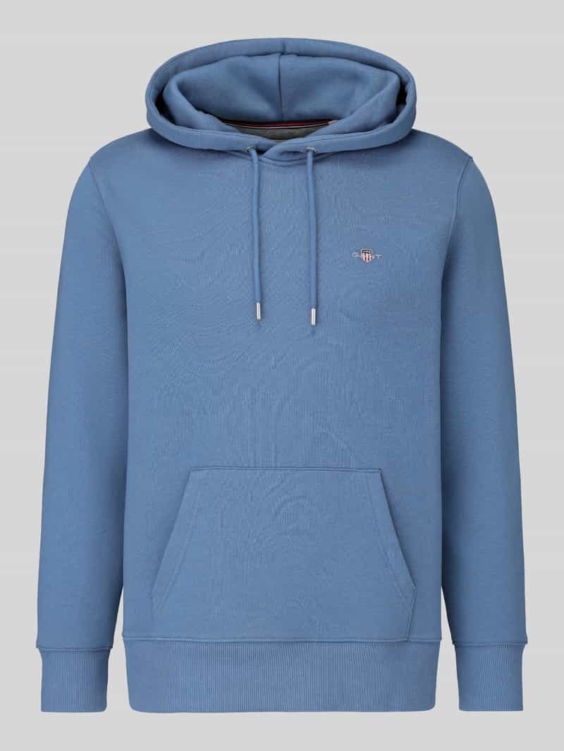 Gant Regular fit hoodie van katoenmix