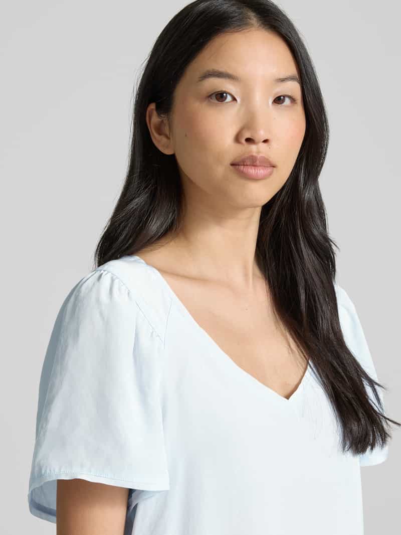 Marc Cain Regular fit blouseshirt met V-hals