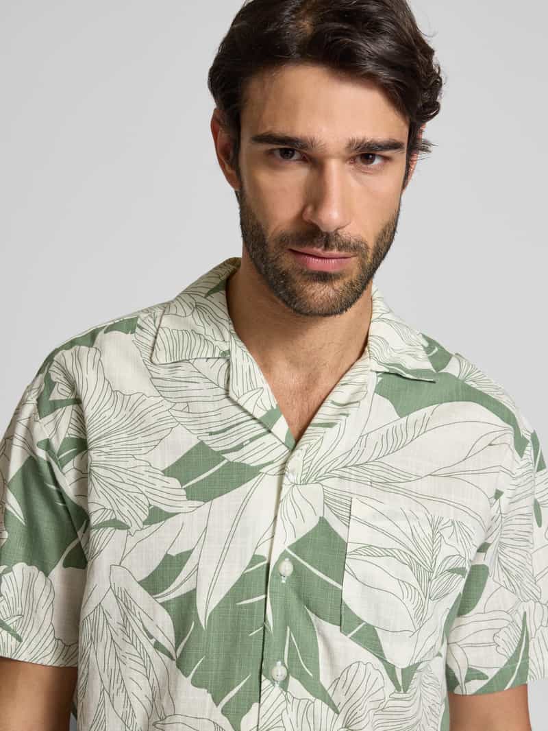 Jack & Jones Premium Regular fit vrijetijdsoverhemd met borstzak model 'BLUBAHAMAS'