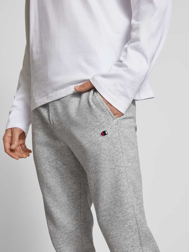 Champion Regular fit sweatpants met logostitching
