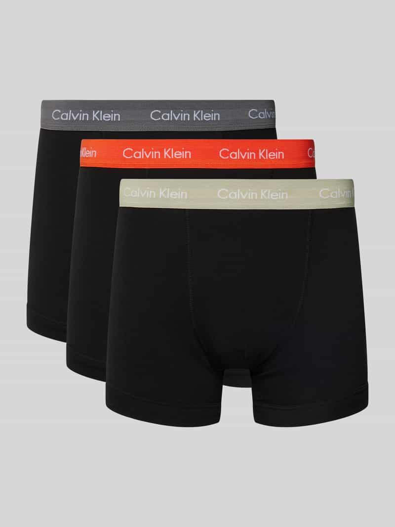 Calvin Klein Underwear Boxershort met elastische band in een set van 3 stuks