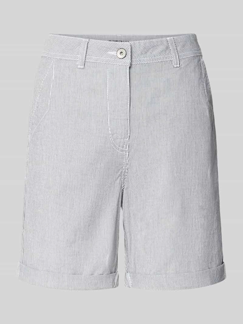 Tom Tailor Regular fit bermuda's van katoenmix