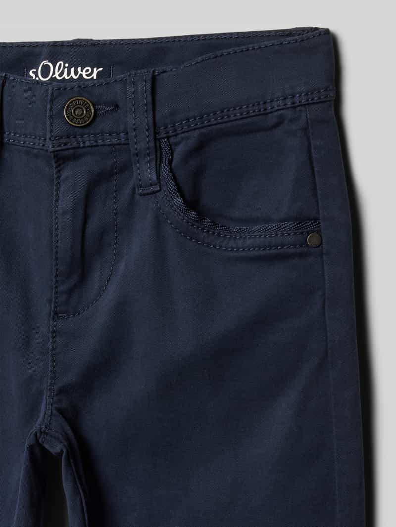 s.Oliver RED LABEL Slim fit jeans met katoen