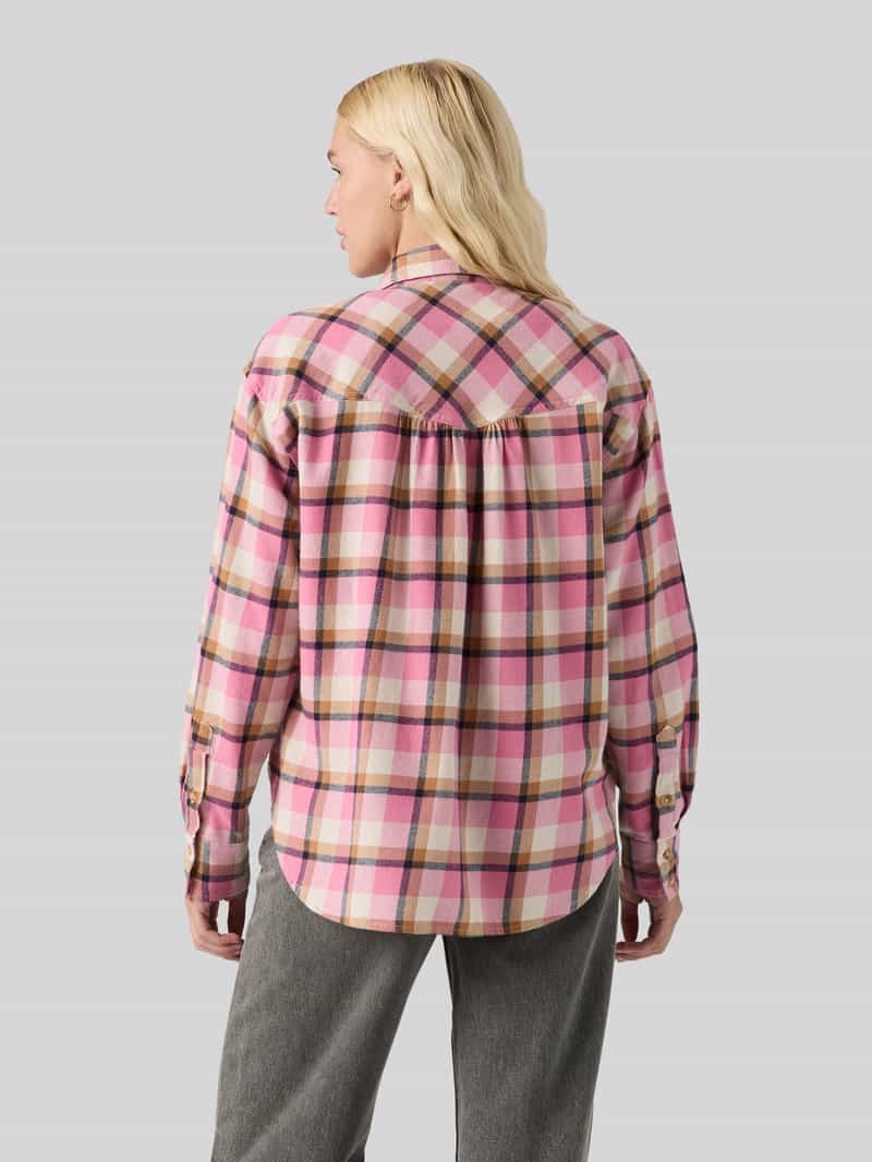 Levi's relaxed fit blouse met lange mouwen van puur katoen