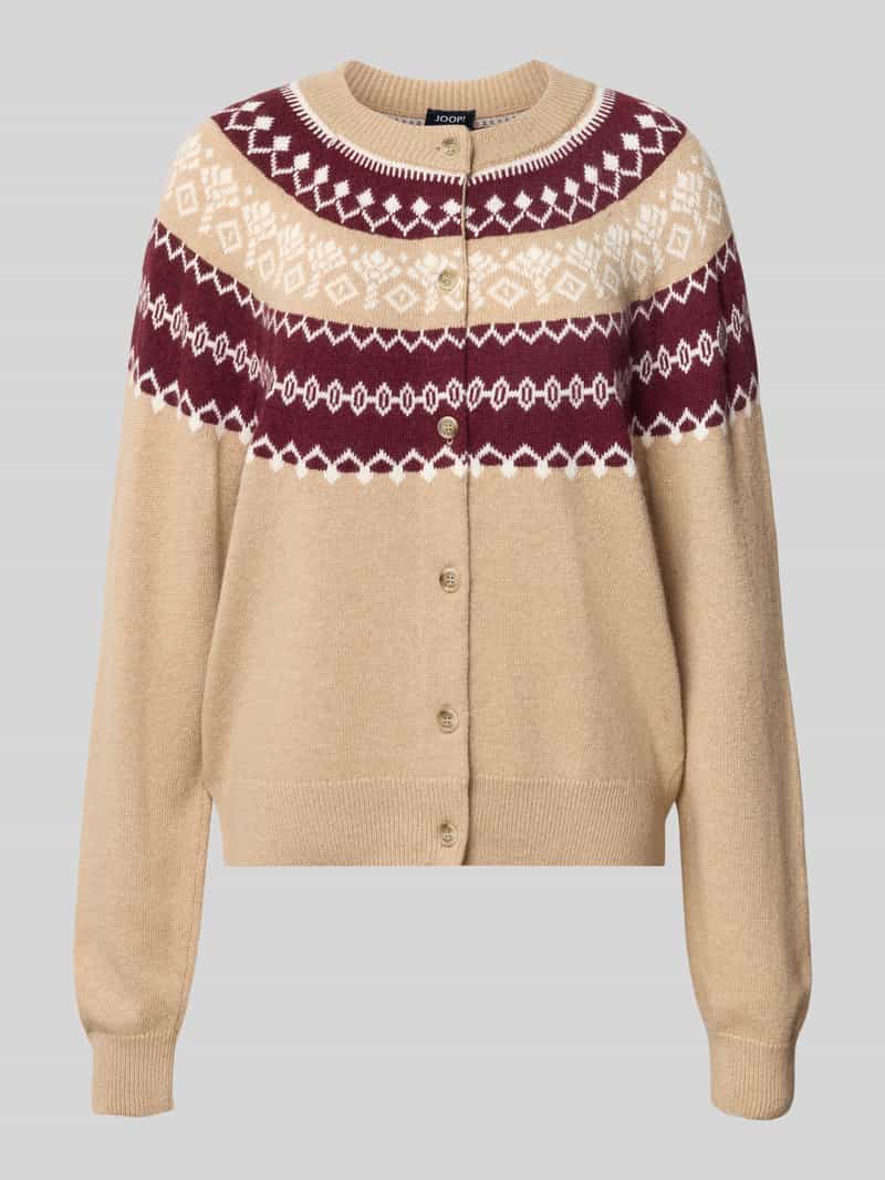 Joop! Gebreid cardigan met kasjmier model 'KLODA'