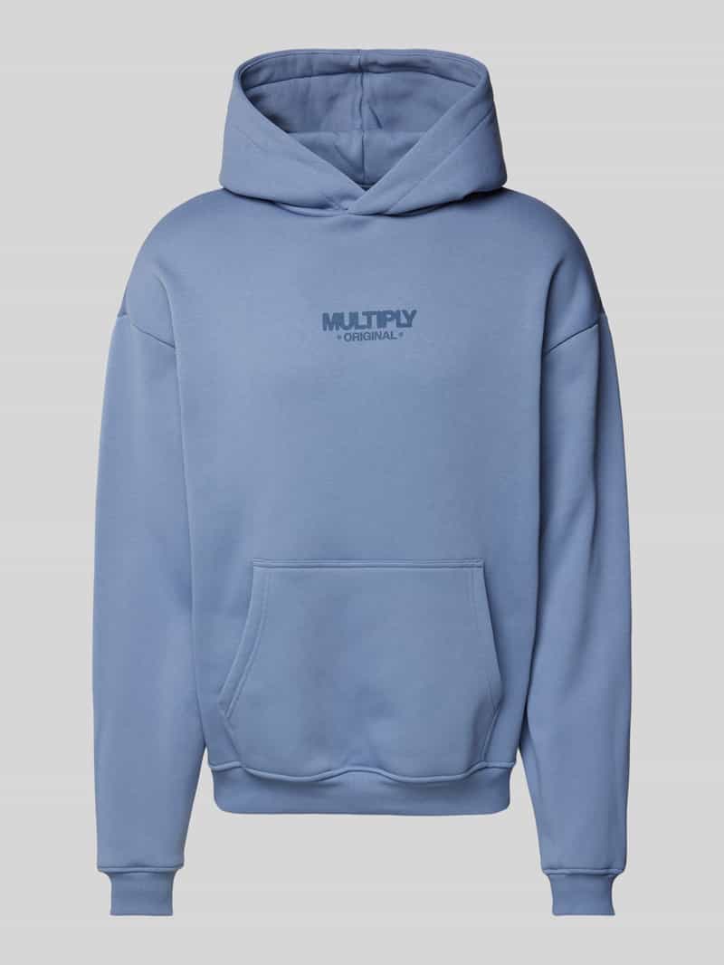 Multiply Apparel Oversized hoodie met labelprint