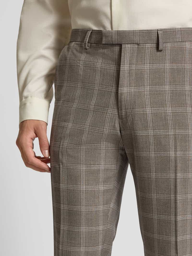 MCNEAL Chino met bandplooien