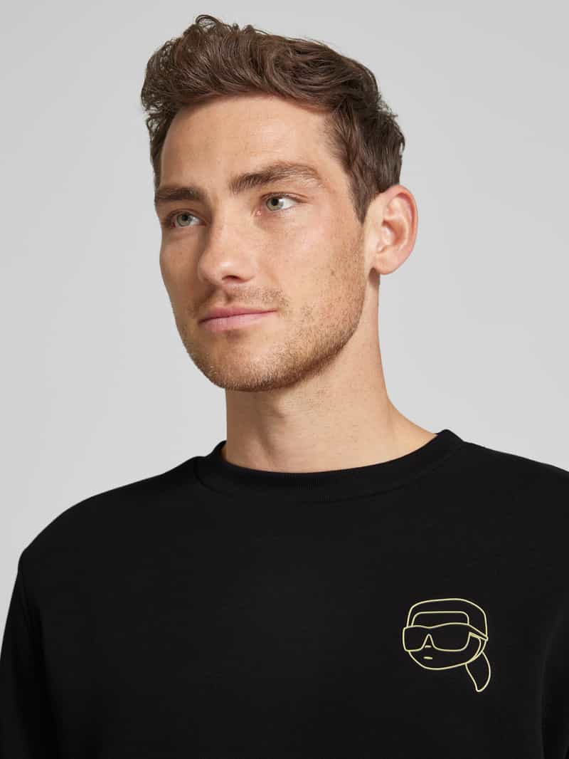 Karl Lagerfeld Sweatshirt met motiefprint