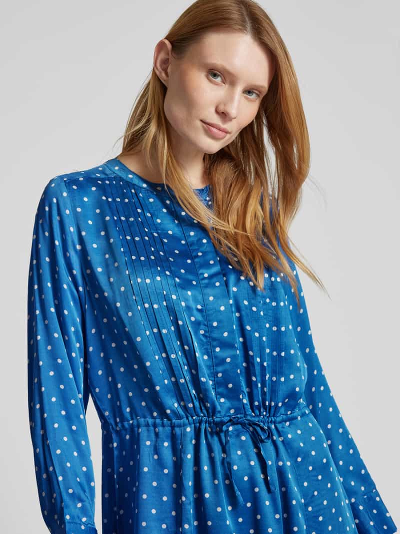 LOLLYS LAUNDRY Midi-jurk met plooien model 'Fiona'